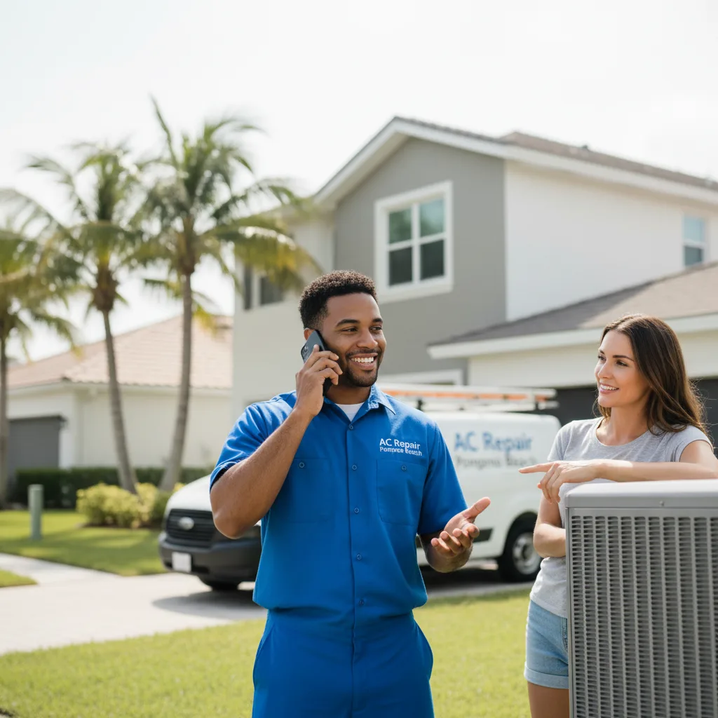AC Repair Pompano Beach customer support in Conshohocken